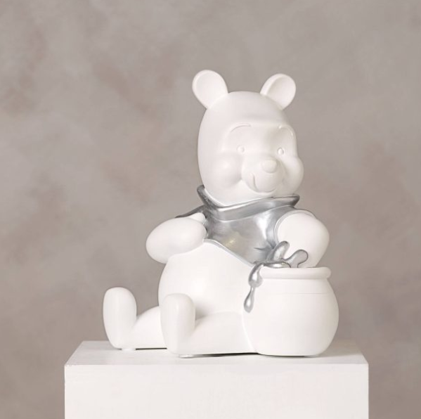 DISNEY - White & Silver - Winnie L'Ourson - Tirelire 20cm