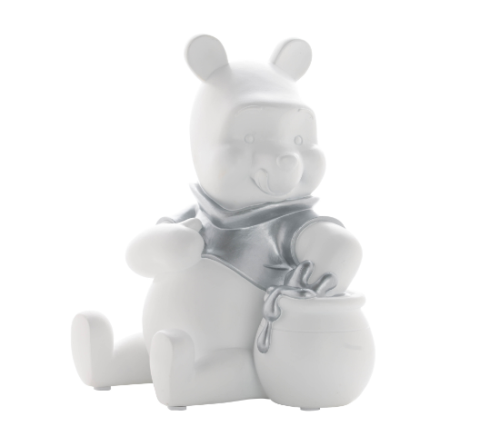 DISNEY - White & Silver - Winnie L'Ourson - Tirelire 20cm