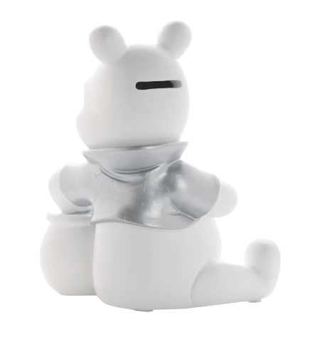 DISNEY - White & Silver - Winnie L'Ourson - Tirelire 20cm