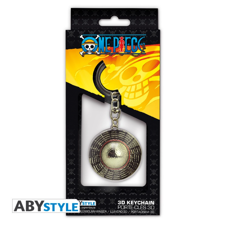 ONE PIECE - Porte-clés 3D "Chapeau de Luffy"
