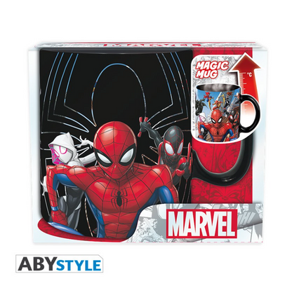 MARVEL - Mug Heat Change - 460 ml Multiverse Spider-Man