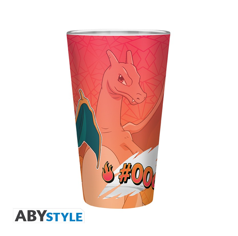 POKEMON - Verre XXL - 400 ml - Dracaufeu