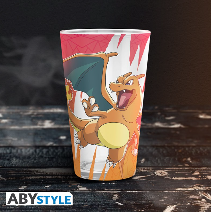 POKEMON - Verre XXL - 400 ml - Dracaufeu