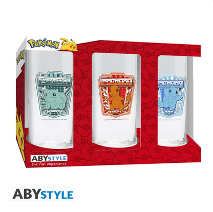 POKEMON - Set de 3 verres