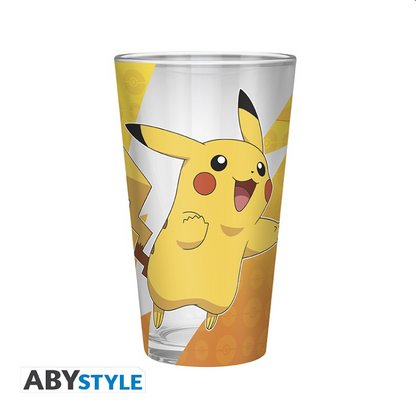 POKEMON - Verre XXL - 400 ml - Pikachu effet métal