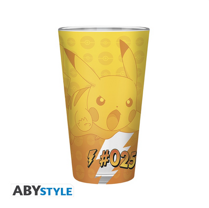 POKEMON - Verre XXL - 400 ml - Pikachu effet métal