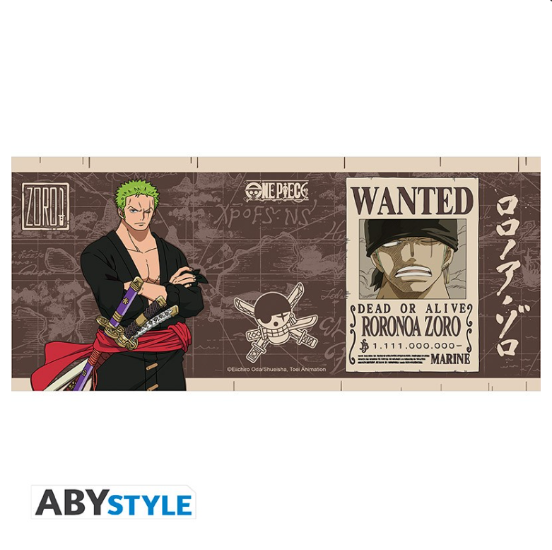 ONE PIECE - Mug - 460 ml - Zoro Wanted