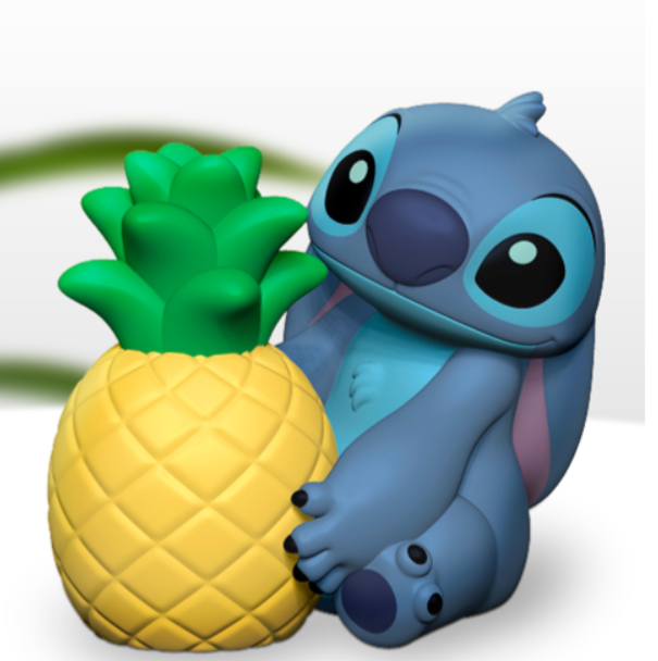 DISNEY - Lilo & Stitch- Set Salière et Poivrière Stitch et Ananas