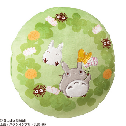 GHIBLI - Mon Voisin Totoro - Coussin Totoro Trèfle  35x35cm