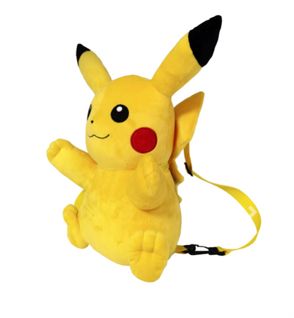 POKEMON - Sac à dos peluche Pikachu
