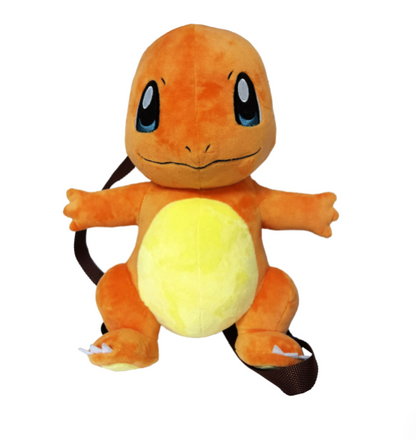 POKEMON - Salamèche - Sac à dos Peluche 35cm