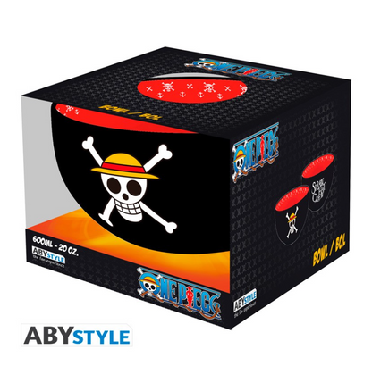 ONE PIECE - Bol - 600 ml - "Skulls"