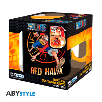 ONE PIECE - Mug Heat Change - 460 ml - Luffy & Sabo
