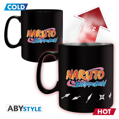 NARUTO SHIPPUDEN - Mug Heat Change - 460 ml - Multiclonage