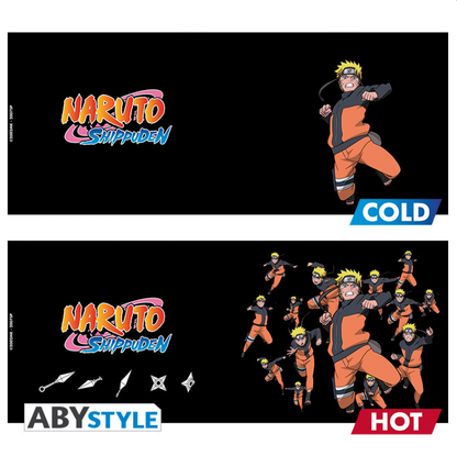 NARUTO SHIPPUDEN - Mug Heat Change - 460 ml - Multiclonage
