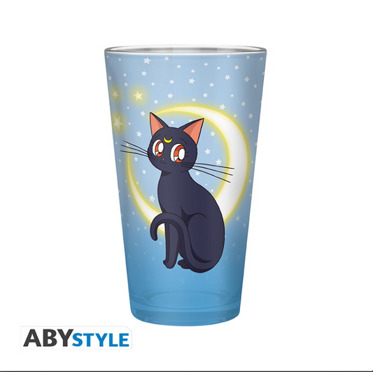 SAILOR MOON - Verre XXL - 400 ml - Luna & Artemis