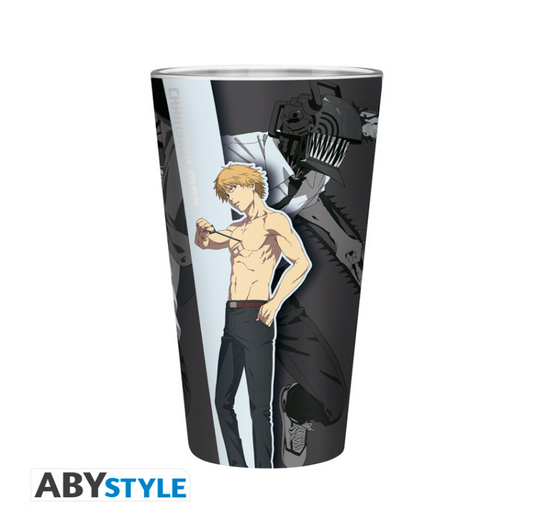 CHAINSAW MAN - Verre XXL - 400 ml - Trio