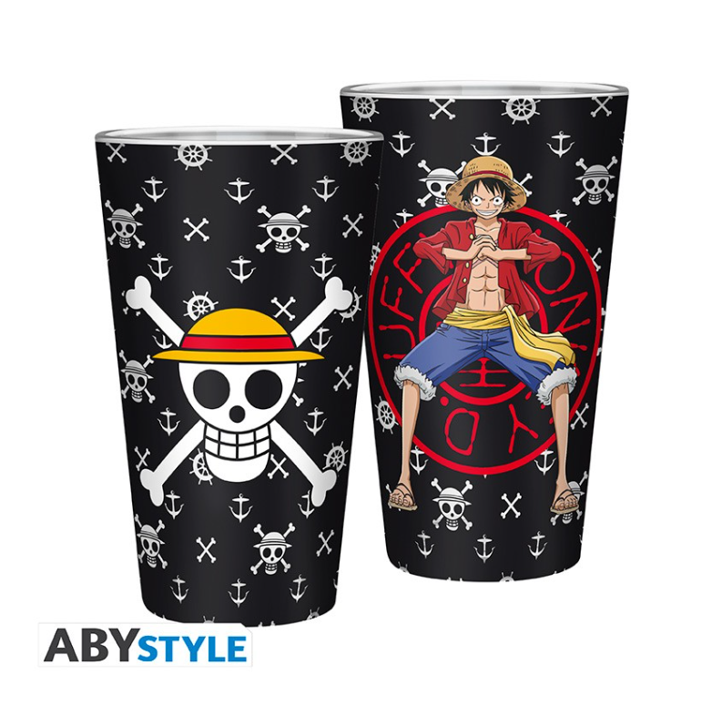 ONE PIECE - Verre XXL - 400 ml - Luffy