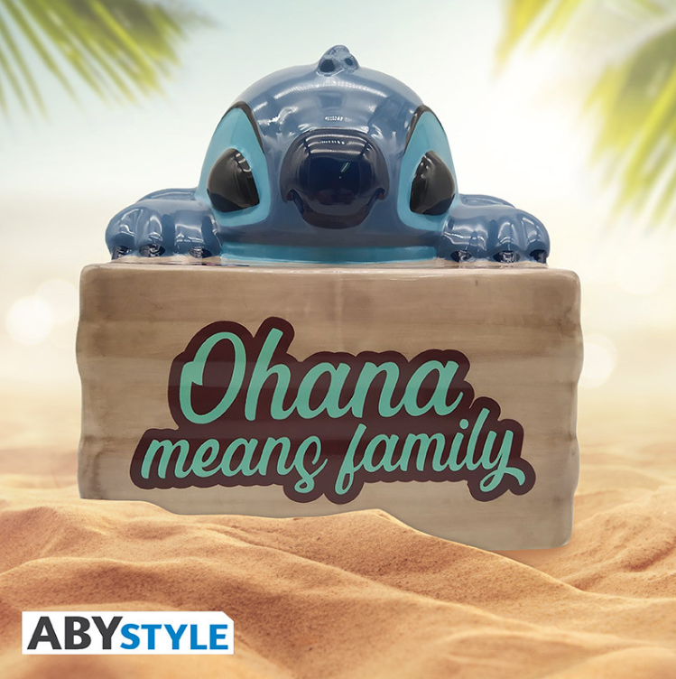 DISNEY - Boîte à cookies - Lilo & Stitch - "Ohana"