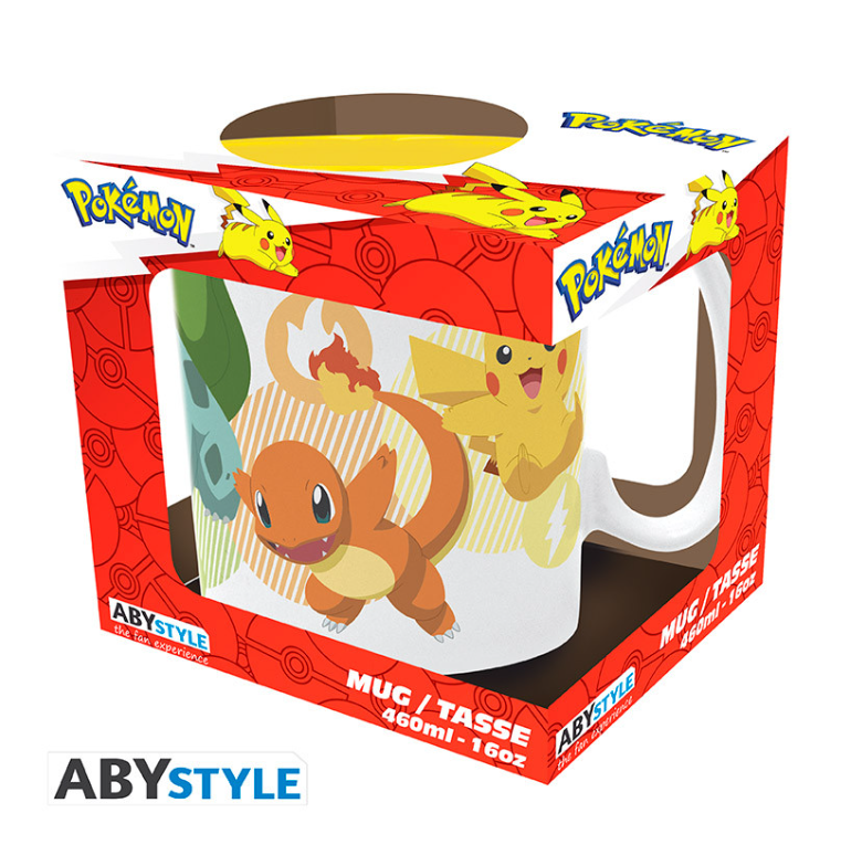 POKEMON - Mug - 460 ml - "Pikachu et débutants"