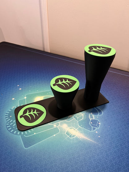 Support triple pour pokéballs + énergies par 3