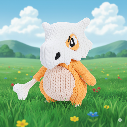 Figurine Osselait Crochet / Knitted Cubone