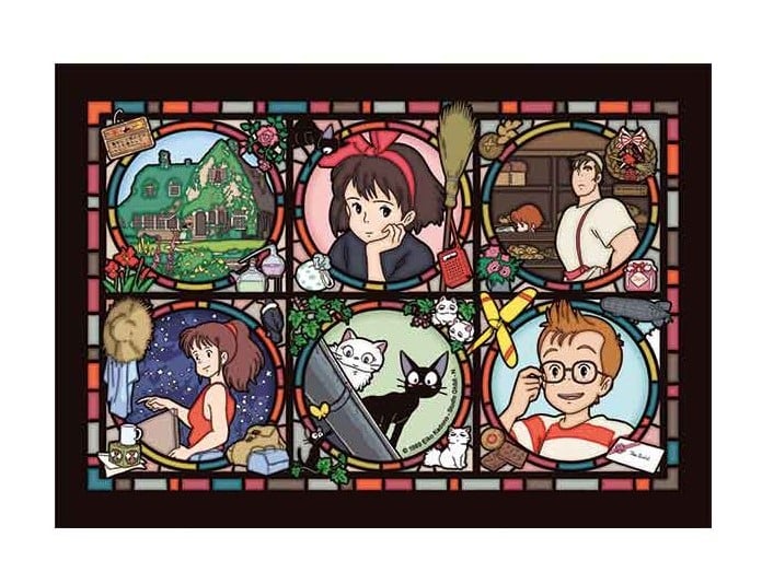 GHIBLI - KIKI LA PETITE SORCIERE - Personnages - Puzzle Vitrail 208P