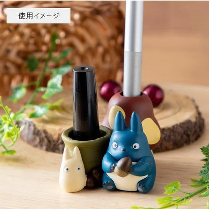 GHIBLI - MON VOISIN TOTORO - Totoro Bleu & Blanc - Figurine Pot à crayon 4.5cm