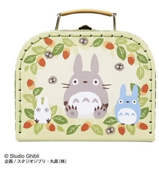 GHIBLI - MON VOISIN TOTORO - Totoro Feuilles - Valisette 12.5x15.6x6.8cm