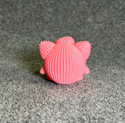 Figurine Rondoudou Crochet / Knitted Jigglypuff
