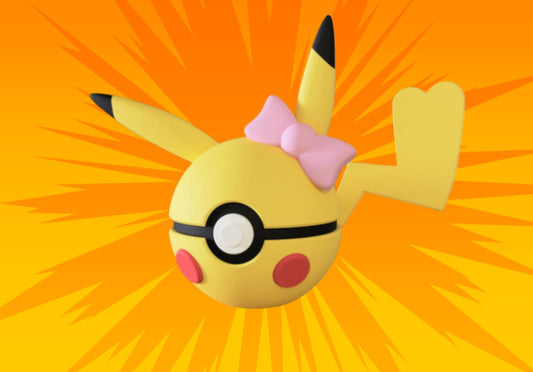 Pokeball Pikachu femelle / Female Pikachu
