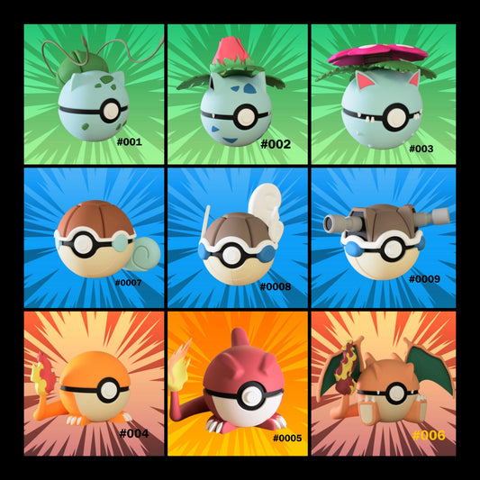 Pokeball STARTER pack