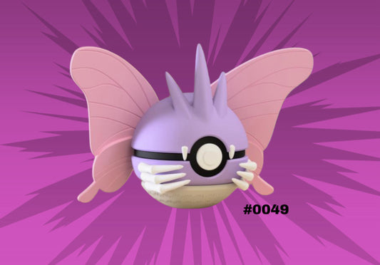 Pokeball Aéromite / Venomoth
