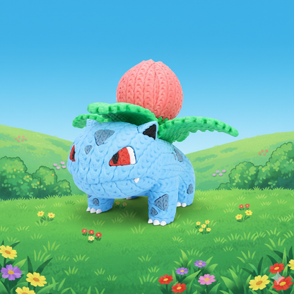 Figurine Herbizarre Crochet / Knitted Ivysaur