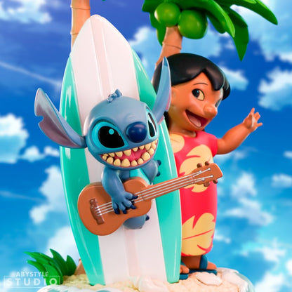 DISNEY - Figurine "Lilo & Stitch surfboard"