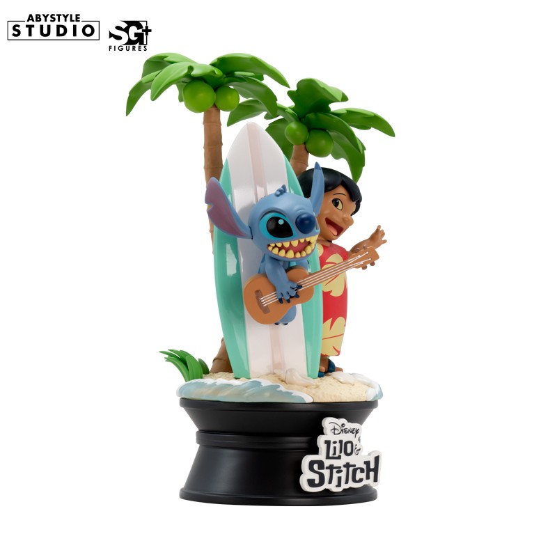 DISNEY - Figurine "Lilo & Stitch surfboard"