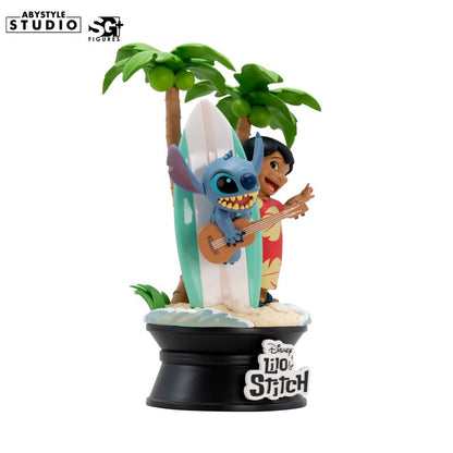 DISNEY - Figurine "Lilo & Stitch surfboard"