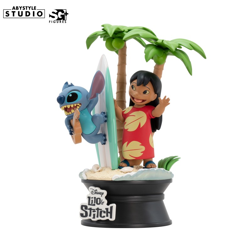 DISNEY - Figurine "Lilo & Stitch surfboard"