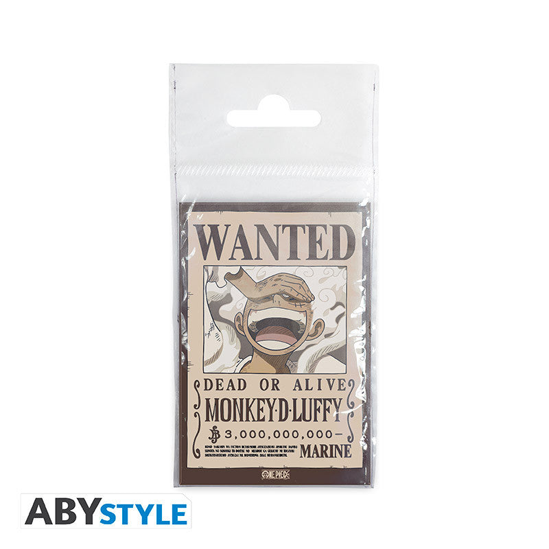 ONE PIECE - Aimant Wanted Luffy