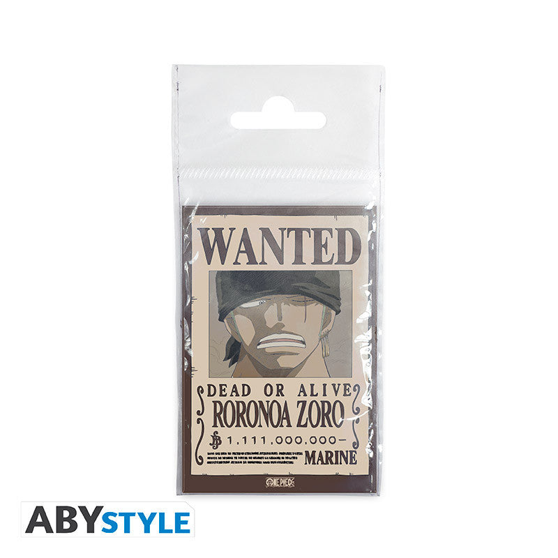 ONE PIECE - Aimant Wanted Zoro