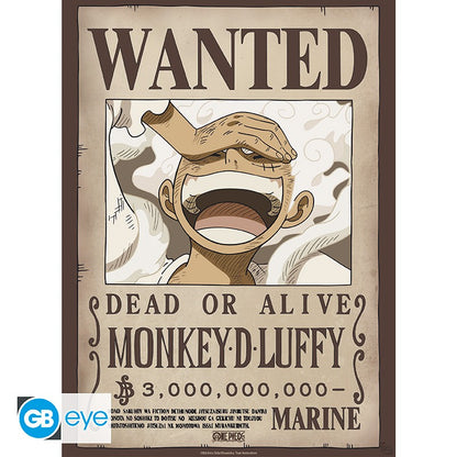 ONE PIECE - Set 2 Posters Chibi 52x38 - Wanted Luffy & Zoro